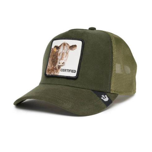 GORRA VERDE THE SUEDE GOORIN BROS
